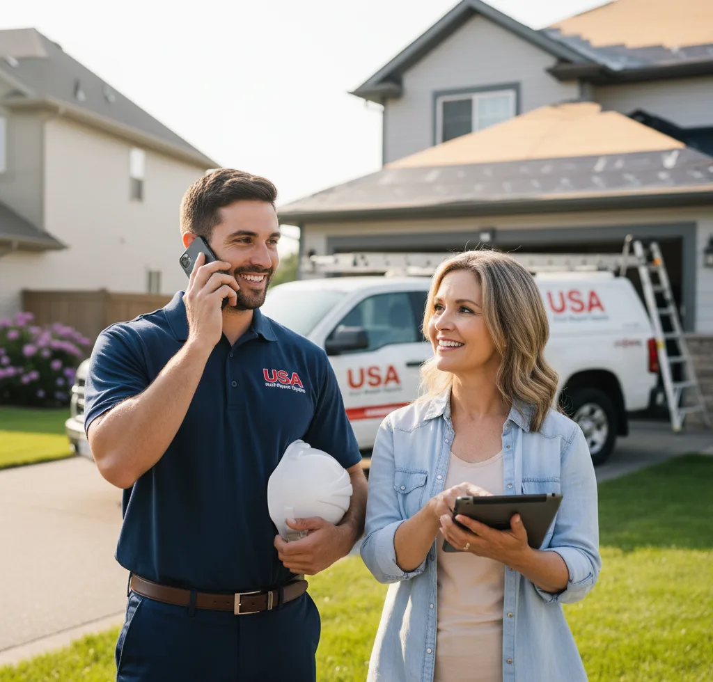 USA Roof Repair Experts customer support in Wayzata